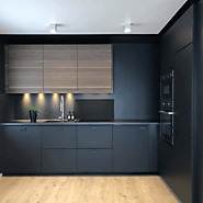 Matte Finish Kitchen Cabinet