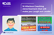10 Hilarious Coaching Advertisement that will make you Laugh out Louder