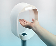 Touchless Thermometer and Hand Sanitizer Dispenser | IntelliStart