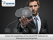 Cloud ERP Software for Manufacturing Companies