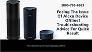 Alexa Device Offline & Echo Offline Instant Solution 1-8007956963 Smartechohelp