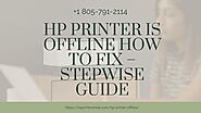 Solved -Hp Printer Is Offline 1-8057912114 Reach Helpline Printer Helpline Now