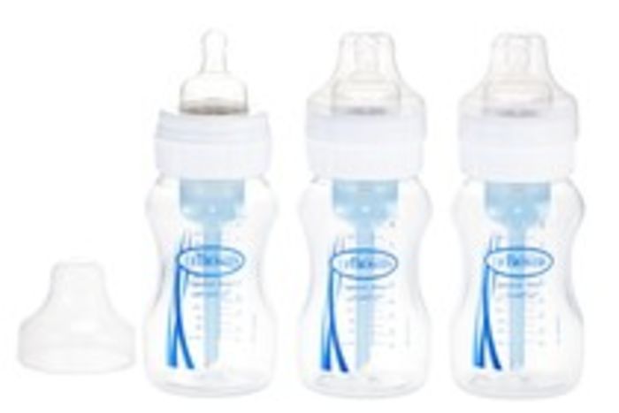 Dr. Brown's Girls' 6 Pack 8 oz. Bottles - 3 (8 oz.) Lavender - 3