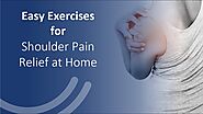 5 Easy EXERCISE for Shoulder Pain Relief at Home by UltraCare PRO