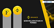 In Forbes, Binance stakes $200 million on the Web 3.0 frontier.