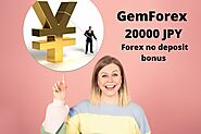 Gemforex 20000 JPY Forex No Deposit Margin Bonus