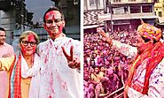 Amid Campaigning for Second Phase, Politicians Celebrates Holi with Common People - Sentinelassam