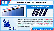 Europe Hand Sanitizer Market will be US$ 2.1 Billion by 2026