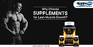 Where can I find Supplements for Lean Muscle Growth?