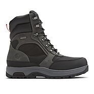 Dunham 8000 Works 8" side zipper boots for Large Feet