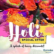 Website at https://karismadiet.com/plan/karisma-holi-special-offers-2021/