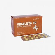 Buy Vidalista 20 tablet (tadalafil) | Effective Benefit | Apillz.com