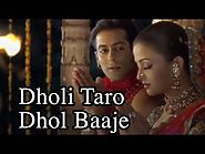 Dholi Taro Dhol Baaje | Hum Dil De Chuke Sanam | Salman Khan, Aishwarya Rai, Ajay Devgn