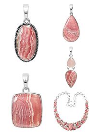 Buy Wholesale sterling silver rhodochrosite jewelry