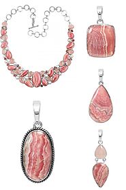 Buy Sterling Silver Rhodochrosite Jewelry