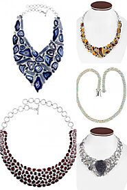 Sterling Silver Statement Necklaces For Women