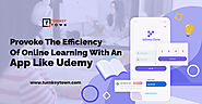 Provoke The Efficiency Of Online Learning With An App Like Udemy