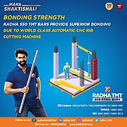 Radha TMT provide superior bonding strength between the bar and concrete.