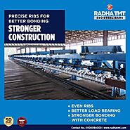 Radha TMT bars are built with automatic Sparkonix CNC machine.