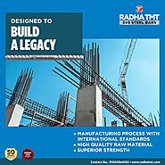 Radha TMT bars are the right support for high rise construction.