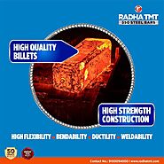 Radha TMT is built with high quality billets made of primary raw materials.