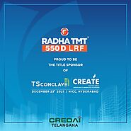 TS Conclave Create Awards copowered by Radha TMT 550D LRF as Title Sponsor.