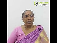 Patient Testimonial | Dental implant | Credencedental Clinic Bangalore