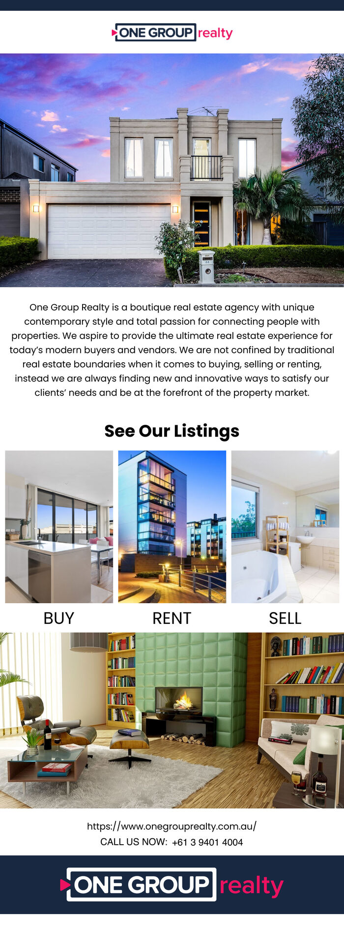 This infographic is designed by One Group Realty