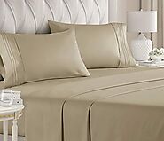 Queen Size Sheet Set - 4 Piece Set