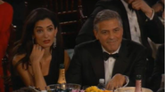 Amal Clooney Looked So Over Every Single Second of Her Husband's Silly Awards Show