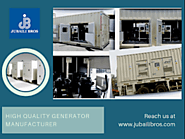 Generator Manufacturer in UAE - Jubaili Bros