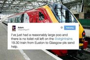 This Teen Needed Toilet Roll While Doing A Poo On A Train And Twitter Saved Him