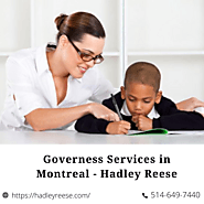 Governess Services in Montreal - Hadley Reese