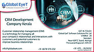 Customised CRM development company in Kerala | Global EyeT
