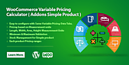WooCommerce Variable Pricing Calculator (Addons Simple Product) by MotifCreatives