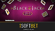 iSoftBet released Blackjack 21+3 | GameBarron.com