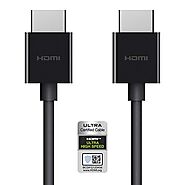 Belkin Ultra HD High Speed HDMI 2.1 Cable, Optimal Viewing for Apple TV and Apple TV 4K, Dolby Vision HDR, 2 M/6.ft –...