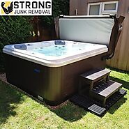 Strong Junk Removal | why you need hot tub removal expert