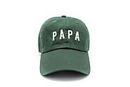 Website at https://reytoz.com/products/hunter-green-papa-hat