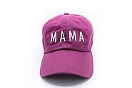 Plum Mama Hat | Mama Baseball Cap - Rey to Z