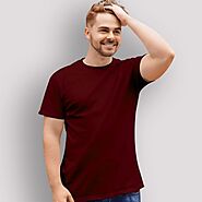 Get New Collection of Basic T-Shirts for Men Online India