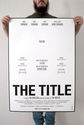 How To Make A Movie Poster: A Template For Students