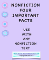 Teacher Park: NonFiction Text Four Important Facts
