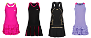 Shop Pleated Tennis Dresses and Frill Dresses at Bace Sportswear