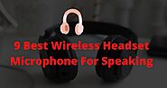 9 Best Wireless Headset Microphone For Speaking - Anytemplate