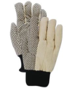 Magid MultiMaster Standard StyleCanvas Gloves with Black Plastic Dots