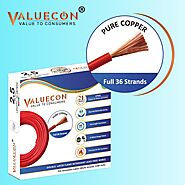 Valuecon®️ PVC Insulated 2.50 Sq.mm Single Core Flexible Copper Wires and Cables for Home, Buildings | Home Electric ...