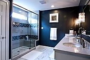 30 Most Navy Blue Beautiful Bathroom Design Ideas