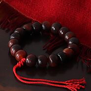 Tibet Mala: Made with Tibetan Old Red Agate and Tassel - Mantrapiece