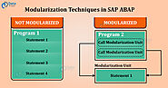 Modularization in SAP ABAP - DataFlair